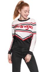 DAMSKI SWETER WRANGLER CHEER KNIT EGRET OFF WHITE W8112PWIO 112132230. Białe swetry nierozpinane damskie Wrangler, xs, bez wzorów, bez kołnierzyka, bez ramiączek. W wyprzedaży za 49.99 zł.