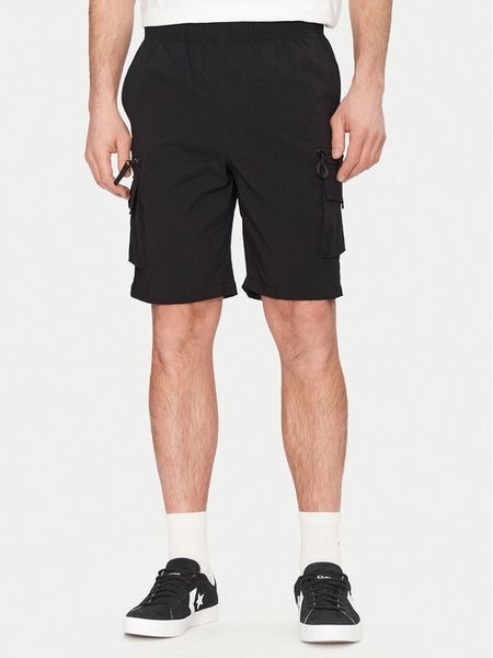 Resteröds Szorty materiałowe Marc 55251 6440 Czarny Regular Fit. Czarne szorty męskie Resteröds, bez wzorów, z materiału. Za 339.99 zł.