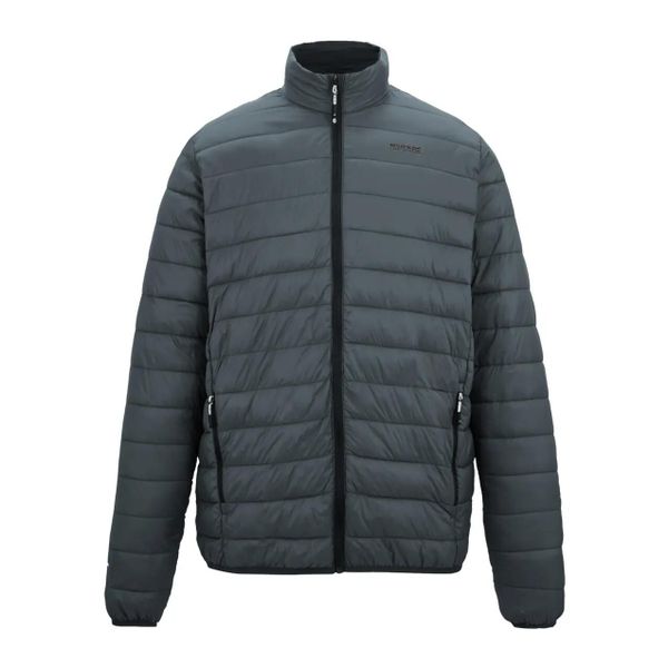 Kurtka puchowa Regatta Hillpack II. Szare kurtki męskie Regatta, m, bez wzorów, z materiału, bez kaptura. Za 98.99 zł.