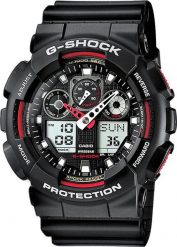 Zegarek Casio męski GA-100 -1A4ER. Zegarki męskie Casio, bez wzorów. Za 322.76 zł.