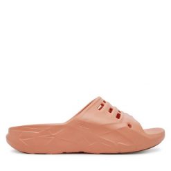 Klapki Teva. Pomarańczowe klapki damskie Teva, bez wzorów, bez obcasa, bez zapięcia. Za 119.99 zł.