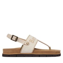 Sandały Barbour. Brązowe sandały damskie Barbour, bez wzorów, bez obcasa, na płaskiej podeszwie, bez zapięcia. Za 659.99 zł.