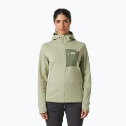 Bluza damska Helly Hansen Versalite Hooded Fleece. Zielone bluzy damskie Helly Hansen, m, bez wzorów, bez ramiączek, bez kaptura. Za 359.99 zł.