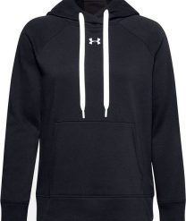 Under Armour Bluza damska Under Armour Rival Fleece Hb Hoodie czarna 1356317 001 : Rozmiar - XL. Czarne bluzy damskie Under Armour, xl, bez wzorów, bez ramiączek, bez kaptura. Za 219.79 zł.