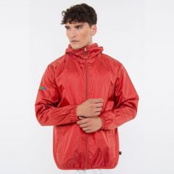 Kurtka męska ATACAMA wodoodporna wiatroszczelna. Czerwone kurtki sportowe męskie Legea, na zimę, m, bez wzorów, bez kaptura, do biegania. Za 96.00 zł.