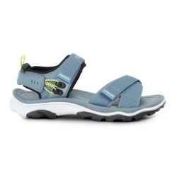 Sandały turystyczne męskie Blaze. Niebieskie buty zimowe męskie Regatta, bez wzorów, bez obcasa, bez zapięcia. W wyprzedaży za 169.99 zł.