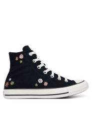 Converse Trampki Chuck Taylor All Star ​ A16902C Czarny. Czarne trampki i tenisówki damskie Converse, bez wzorów, z materiału, bez zapięcia. Za 379.99 zł.