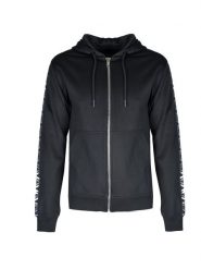 Les Hommes Bluza "Zip Up" | LHG866 LG852 | Zip Up | Mężczyzna | Czarny. Czarne bluzy męskie Les Hommes, m, bez wzorów, z bawełny, bez ramiączek, bez kaptura. W wyprzedaży za 599.00 zł.