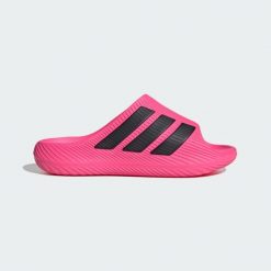 Klapki Purechill. Czarne klapki męskie Adidas, bez wzorów, bez zapięcia. Za 219.00 zł.