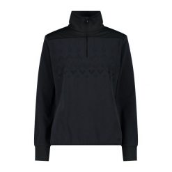 Sweter damski z golfem CMP. Brązowe swetry nierozpinane damskie CMP, xs, bez wzorów, z polaru, sportowe, bez kołnierzyka, bez ramiączek. Za 249.99 zł.