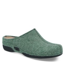 Klapki Berkemann. Brązowe klapki damskie Berkemann, bez wzorów, bez obcasa, bez zapięcia. Za 319.99 zł.
