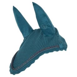 Krótka czapka dla konia BR Equitation Event. Niebieskie czapki damskie BR, bez wzorów, eleganckie. Za 191.50 zł.