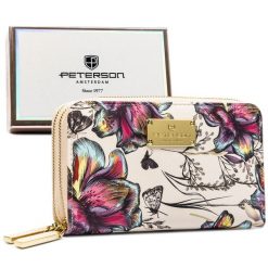 Portfel damski Peterson PTN 007-F8 wzór 4. Portfele damskie Peterson, ze skóry ekologicznej. Za 68.99 zł.