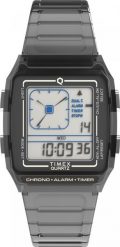 Zegarek Timex Zegarek męski Timex TW2W45000 szary. Szare zegarki męskie Timex, bez wzorów. Za 449.00 zł.