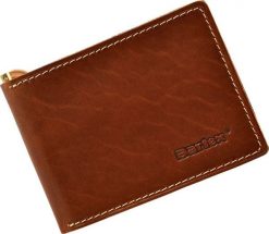 Bartex 472-M skórzany portfel męski z klipem Slim * banknotówka RFiD 472-M. Portfele męskie Bartex, bez wzorów. Za 99.00 zł.