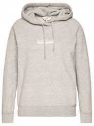 LEE ESSENTIAL HOODIE DAMSKA BLUZA Z KAPTUREM LOGO GREY MELE L53WTXMP 112112587. Szare bluzy damskie Lee, l, bez wzorów, bez ramiączek, z kapturem. Za 149.99 zł.