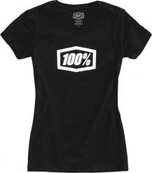 100% Koszulka damska Essential Black r. M. Czarne bluzki damskie 100%, m, bez wzorów, bez kołnierzyka, bez ramiączek. Za 93.69 zł.