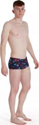 Speedo Męskie bokserki kąpielowe Speedo ALV V 17CM BRF AM black/blue flame/light adriatic/fluo tangerine rozmiar 30. Czarne kąpielówki męskie Speedo, m, bez wzorów. Za 336.98 zł.