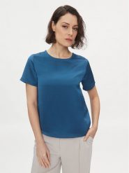 Weekend Max Mara Bluzka Torres 2415941061 Niebieski Regular Fit. Niebieskie bluzki damskie Weekend Max Mara, s, bez wzorów, z syntetyku, bez kołnierzyka, bez ramiączek. Za 599.99 zł.
