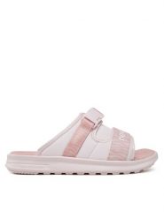 New Balance Klapki SWA330N3 Różowy. Czerwone klapki damskie New Balance, bez wzorów, z materiału, bez obcasa, bez zapięcia. Za 229.99 zł.