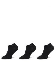 Calvin Klein Skarpety krótkie 701234366 Czarny. Czarne skarpety męskie Calvin Klein, bez wzorów, z bawełny. Za 69.99 zł.