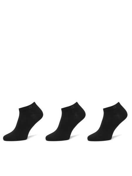 Calvin Klein Skarpety krótkie 701234366 Czarny. Czarne skarpety męskie Calvin Klein, bez wzorów, z bawełny. Za 69.99 zł.