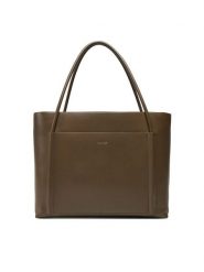 Calvin Klein Torebka Ck Linn Large Shopper K60K613109 Brązowy. Brązowe torebki do ręki damskie Calvin Klein, bez wzorów, ze skóry, bez dodatków. Za 439.99 zł.