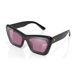 Okulary przeciwsłoneczne cat-eye Siroko Catty Glass Black. Czarne okulary przeciwsłoneczne damskie SIROKO. Za 301.00 zł.
