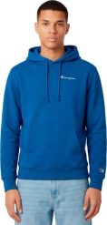 Champion Bluza męska Champion Hooded Sweatshirt niebieska 221791 BS220 L. Niebieskie bluzy męskie Champion, l, bez wzorów, bez ramiączek, bez kaptura. Za 238.99 zł.