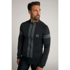 Męska Kolarska kurtka Softshell FLEXNAMIC® Odzież rowerowa polarek stójka. Czarna kurtki męskie JAY-PI, m, bez wzorów, z elastanu, bez kaptura, rowerowe. Za 343.99 zł.