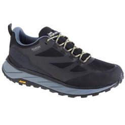 Buty trekkingowe męskie Jack Wolfskin Terraventure Texapore Low. Niebieskie buty zimowe męskie Jack Wolfskin, bez wzorów, z gumy, bez obcasa, bez zapięcia. Za 559.00 zł.