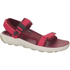 Sandały damskie Super Trek ZRVP. Czerwone sandały damskie Lizard, bez wzorów, z materiału, bez obcasa, bez zapięcia. Za 124.25 zł.