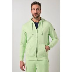 Męska Rozpinana bluza z kapturem dzianina dresowa do 8XL. Zielone bluzy sportowe męskie JAY-PI, m, bez wzorów, z bawełny, z kapturem. Za 349.99 zł.