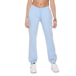 Spodnie dresowe z bawełna z kieszenie na trening. Niebieskie spodnie dresowe damskie LEONE 1947 APPAREL, bez wzorów, z bawełny, sportowe. Za 124.20 zł.