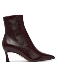 Steve Madden Botki Lulah 11003282 Bordowy. Czerwone botki damskie Steve Madden, bez wzorów, ze skóry, bez obcasa, na szpilce, bez zapięcia. Za 639.99 zł.