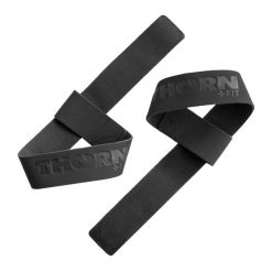 Paski do podnoszenia ciężarów Thorn Fit. Czarne paski damskie THORN FIT, sportowe. W wyprzedaży za 44.90 zł.