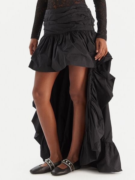 PINKO Spódnica maxi 105642 Y3LE Z99 Czarny Regular Fit. Czarne spódnice damskie Pinko, bez wzorów, z syntetyku, maxi. Za 1,309.00 zł.