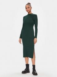 JDY Sukienka codzienna Filipa 15305343 Zielony Slim Fit. Zielone sukienki damskie JDY, na co dzień, l, bez wzorów, z syntetyku, bez kołnierzyka, bez ramiączek, proste. Za 139.99 zł.
