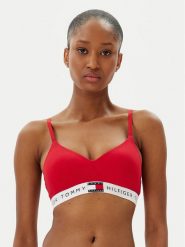 Tommy Hilfiger Biustonosz braletka UW0UW05715 Czerwony. Czerwone biustonosze Tommy Hilfiger, bez wzorów, z bawełny. Za 119.99 zł.