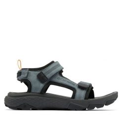 Sandały Columbia. Szare sandały męskie Columbia, bez wzorów, sportowe, bez zapięcia. Za 239.99 zł.