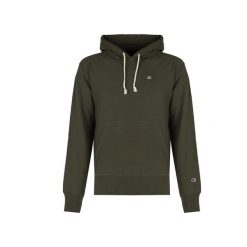 Bluza trekking męska. Czarne bluzy męskie Champion, m, bez wzorów, z bawełny, z kapturem, trekkingowe. Za 303.00 zł.