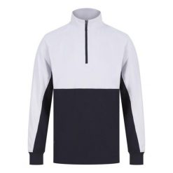Męska Bluza Dresowa Z Zamkiem Błyskawicznym W Bloku Kolorystycznym. Czarne bluzy męskie FINDEN & HALES, m, bez wzorów, z dresówki, bez ramiączek, bez kaptura. Za 200.99 zł.