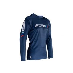 Longsleeve rowerowy męski Leatt MTB Enduro 4.0. Niebieskie bluzy męskie LEATT, m, bez wzorów, sportowe, bez ramiączek, bez kaptura. Za 199.99 zł.