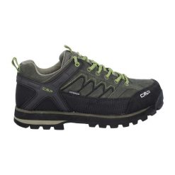 Niskie buty trekkingowe CMP Moon waterprof. Czarne trekkingi męskie CMP, z gumy, bez zapięcia. Za 449.99 zł.