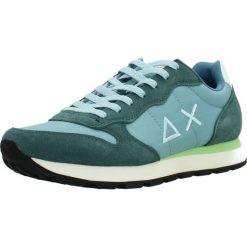 Buty SUN68 DEPORTIVA TOM SOLID Niebieski. Niebieskie buty zimowe męskie SUN68, bez wzorów, z tkaniny, bez obcasa, bez zapięcia. Za 434.99 zł.