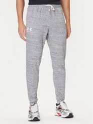 Under Armour Spodnie dresowe Ua Rival Terry Jogger 1380843-011 Szary Fitted Fit. Szare spodnie sportowe męskie Under Armour, l, bez wzorów, z bawełny, na fitness i siłownię. Za 269.99 zł.