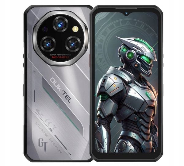 Smartfon Oukitel Smartphone WP62 5G 6.58" 16/512GB 11000mAh Sliver. Smartfony Oukitel. Za 1,410.99 zł.