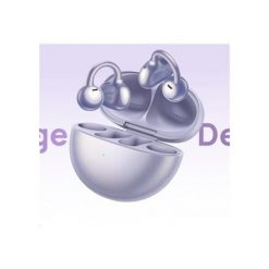 Huawei FreeClip Zestaw słuchawkowy True Wireless Stereo (TWS) Nauszny Połączenia/muzyka USB Type-C Bluetooth Fioletowy. Fioletowe słuchawki bezprzewodowe Huawei. Za 901.99 zł.