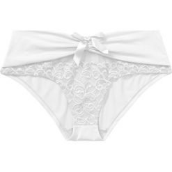 Figi panty. Czarne majtki damskie bonprix, z bawełny. Za 34.99 zł.