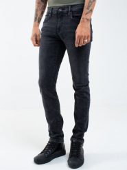 Jeansy męskie dopasowane czarne Tedd 918. Czarne jeansy męskie BIG STAR, z denimu, eleganckie. W wyprzedaży za 299.99 zł.